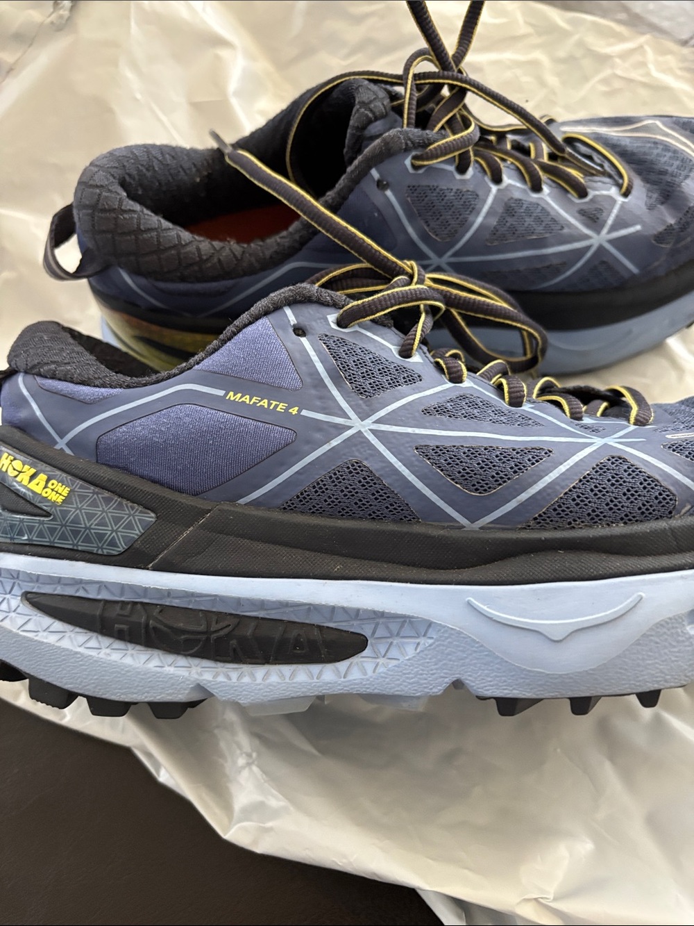 Hoka One One mafate 4 Athletic Running Shoes - Lightweight